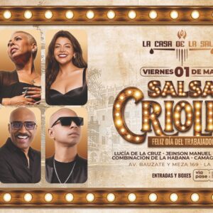 SALSA CRIOLLA - Viernes 01 de Mayo - Casa de la Salsa