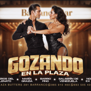 GOZANDO EN LA PLAZA - Miércoles 22 de Abril 2026 - Barranco Bar