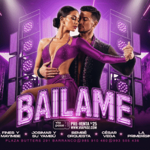 BAILAME - Domingo 26 DE ABRIL 2026 - Barranco Bar