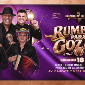 RUMBÓN PARA GOZAR - Sábado 18 de Abril - Casa de la Salsa