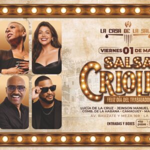 SALSA CRIOLLA - Viernes 01 de Mayo - Casa de la Salsa