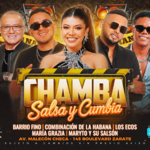 CHAMBA SALSA Y CUMBIA - Viernes 01 de Mayo - Banana