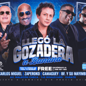 LLEGÓ LA GOZADERA - Sábado 02 de Mayo - BANANA