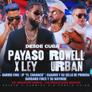 PAYASO X LEY Y ROWELL URBAN - Domingo 24 de Mayo - Banana