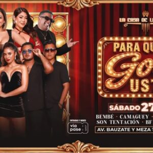 PA' QUE LO GOCE USTED - Sábado 27 de Junio - Casa de la Salsa