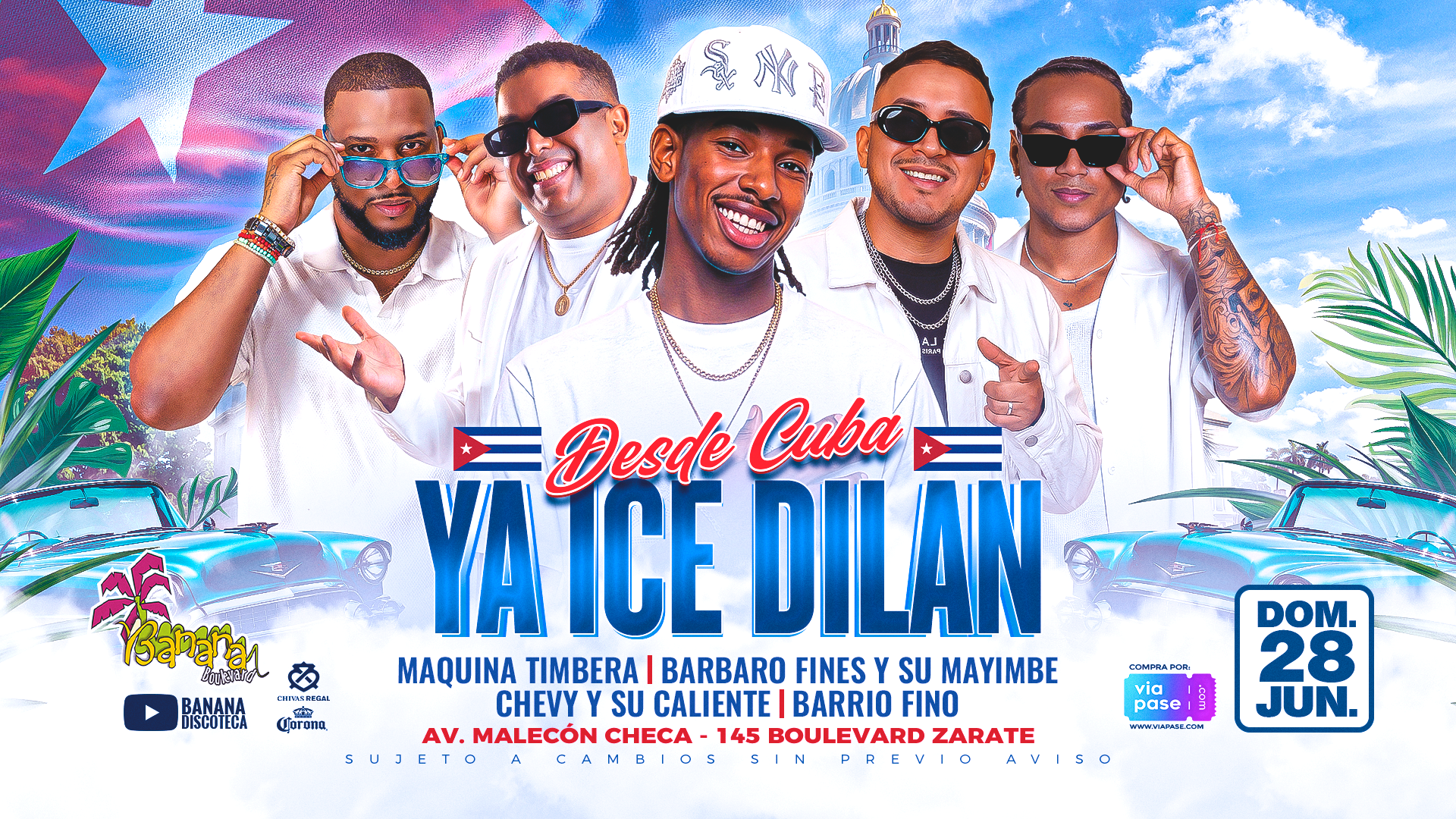 DESDE CUBA YA ICE DILAN - Domingo 28 de Junio - BANANA