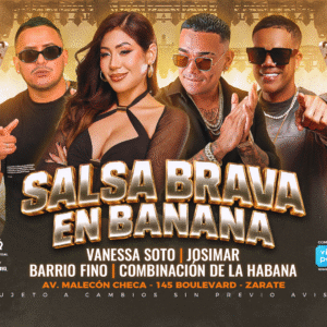 SALSA BRAVA EN BANANA- Sábado 27 de Junio - BANANA