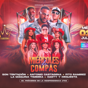 MIERCOLES DE COMPAS - Miércoles 01 de Julio 2026 - La Taberna