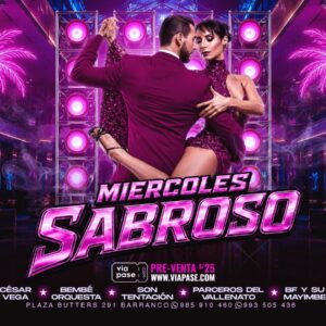MIÉRCOLES SABROSO - Miércoles 03 de Junio 2026 - Barranco Bar