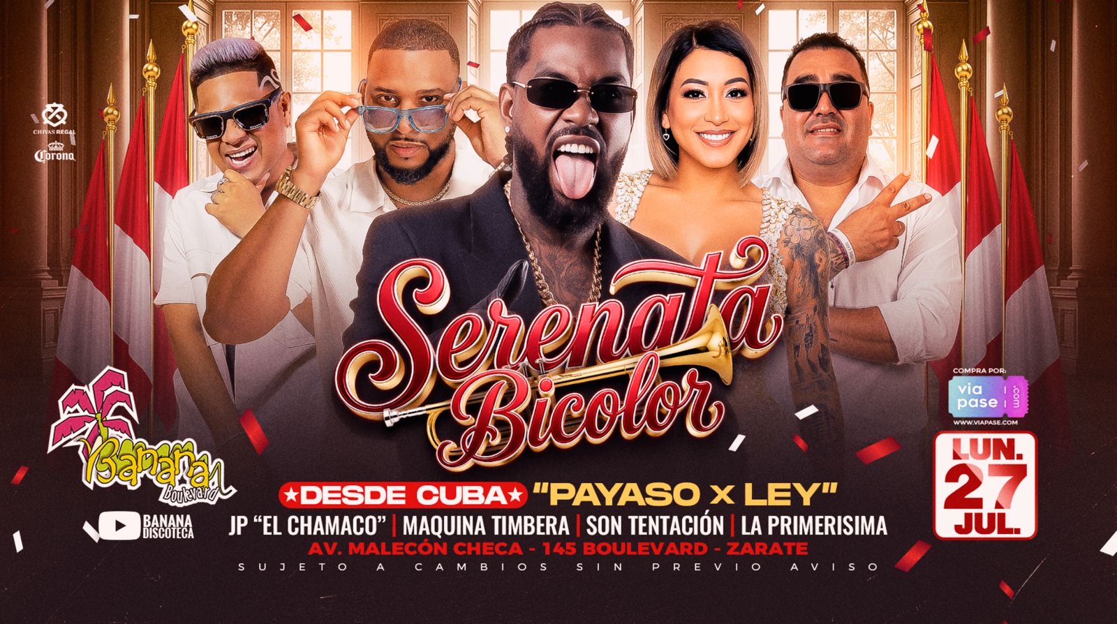 SERENATA BICOLOR - Lunes 27 de Julio - BANANA (copia)