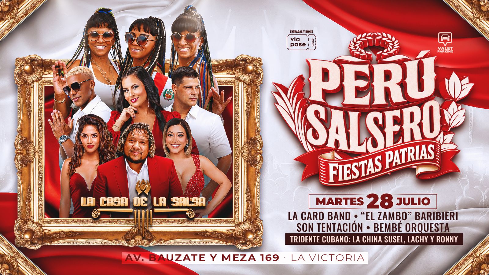PERÚ SALSERO - Martes 28 de Julio - Casa de la Salsa