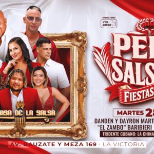 PERÚ SALSERO - Martes 28 de Julio - Casa de la Salsa