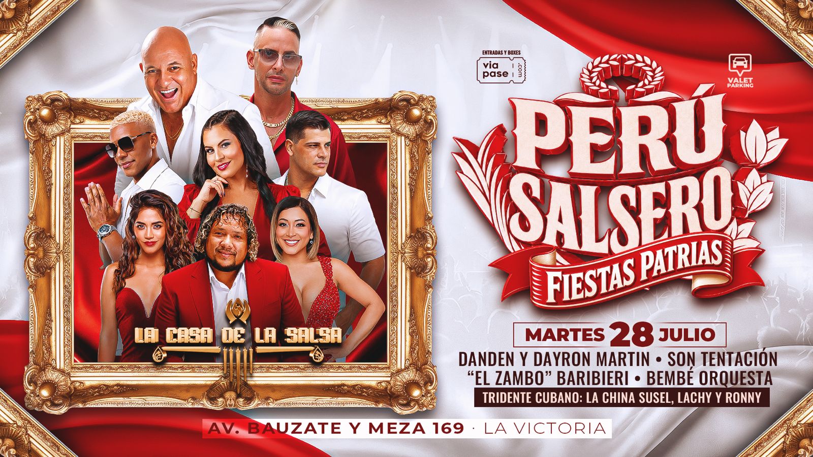 PERÚ SALSERO - Martes 28 de Julio - Casa de la Salsa
