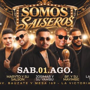 SOMOS SALSEROS - Sábado 01 de Agosto - Casa de la Salsa