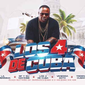 LOS 4 DE CUBA - Domingo 26 de Julio 2026 - Barranco Bar