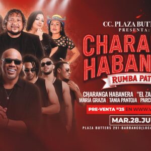 CHARANGA HABANERA - RUMBA PATRIA - Martes 28 de Julio 2026 - CC Plaza Butters
