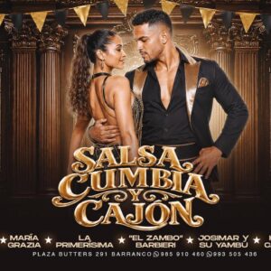 SALSA, CUMBIA Y CAJÓN - Domingo 23 de Agosto 2026 - Barranco Bar