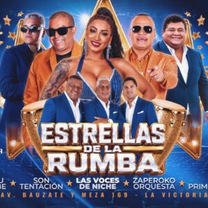 ESTRELLAS DE LA RUMBA - Viernes 14 de Agosto - Casa de la Salsa