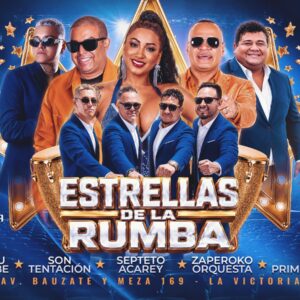 ESTRELLAS DE LA RUMBA - Viernes 14 de Agosto - Casa de la Salsa