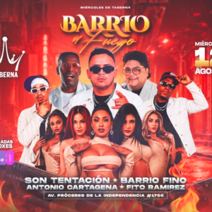 BARRIO A FUEGO- Miércoles 12 de Agosto 2026 - La Taberna