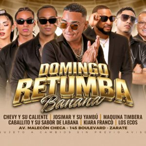 DOMINGO RETUMBA BANANA - Domingo 09 de Agosto - BANANA