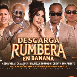 DESCARGA RUMBERA EN BANANA - Sábado 08 de Agosto - BANANA