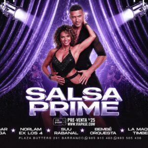 SALSA PRIME - Miércoles 12 de Agosto 2026 - Barranco Bar
