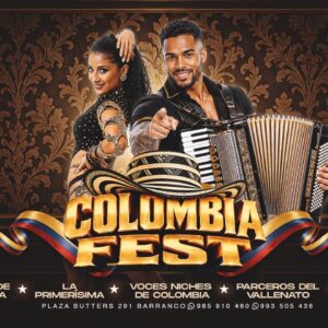 COLOMBIA FEST - Miércoles 30 de Setiembre 2026 - Barranco Bar