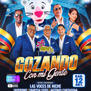 GOZANDO CON MI GENTE - Sábado 12 de Setiembre - Banana