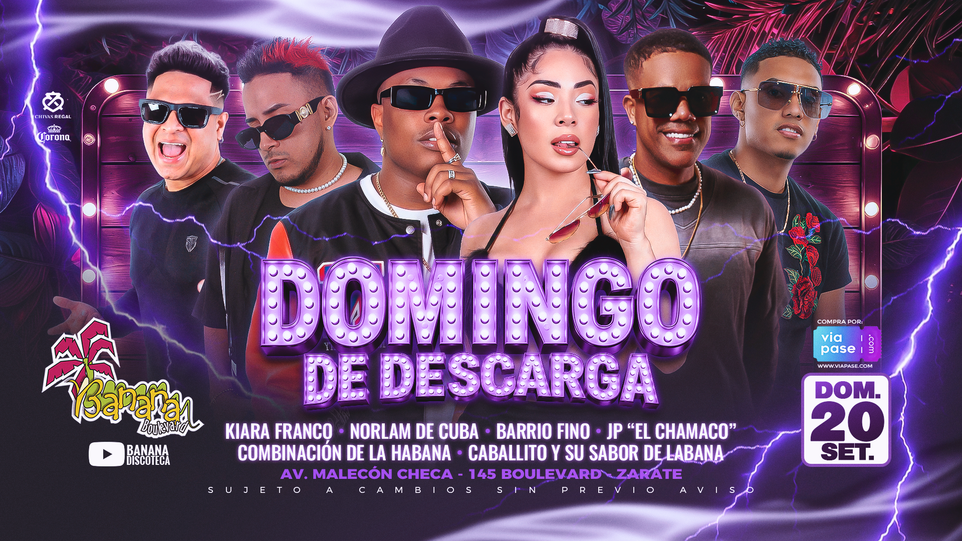 DOMINGO DE DESCARGA - Domingo 20 de Septiembre - Banana
