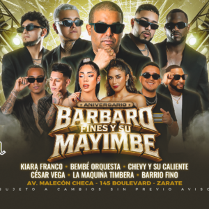 ANIVERSARIO DE BÁRBARO FINES Y SU MAYIMBE - Domingo 27 de Septiembre - Banana